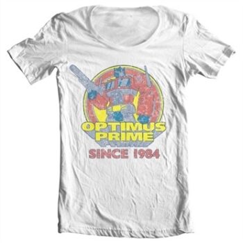 Optimus Prime Since 1984 T-shirt collo largo