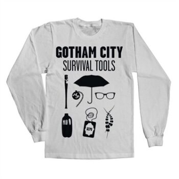 Gotham Survival Tools Long Slevve T-shirt