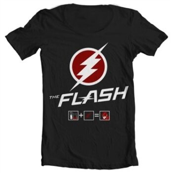 The Flash Riddle T-shirt collo largo