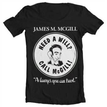 Need A Will - Call McGill T-shirt collo largo