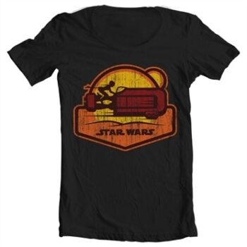 Star Wars 7 - Speeder T-shirt collo largo