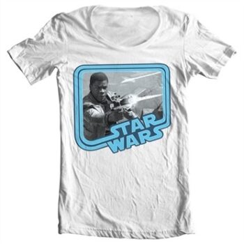 Star Wars 7 - Finn T-shirt collo largo