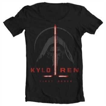 Kylo Ren First Order T-shirt collo largo