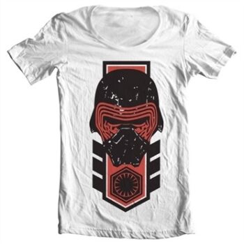 Kylo Ren Distressed T-shirt collo largo