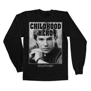 Macgyver - Childhood Hero Long Sleeve T-shirt