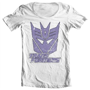 Retro Decepticon T-shirt collo largo