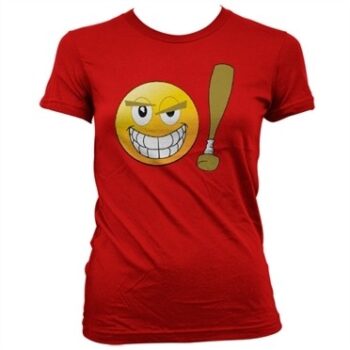 Emoji - Baseball Bat T-shirt donna