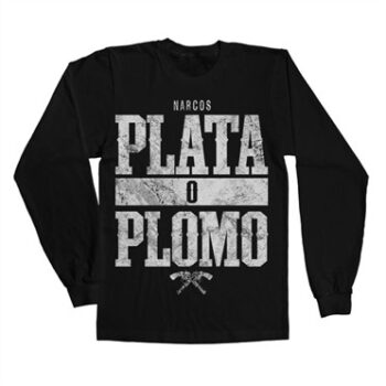 Narcos - Plata o Plomo Long Sleeve T-shirt