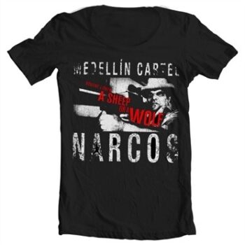Narcos - Medellin Cartel T-shirt collo largo