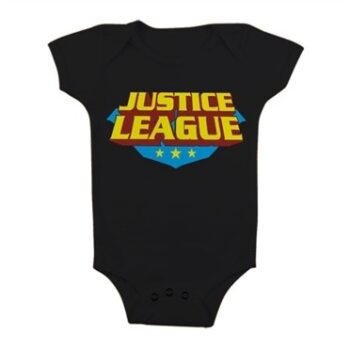 Justice League Classic Logo Baby Body