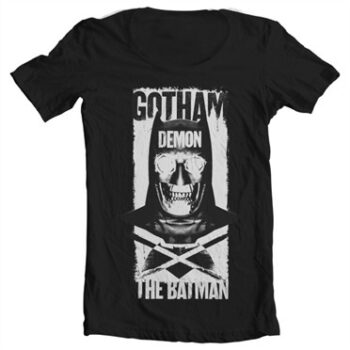 Gotham Demon T-shirt collo largo