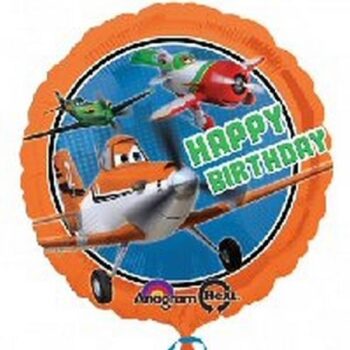 Palloncino ad elio Happy Birthday Disney Planes