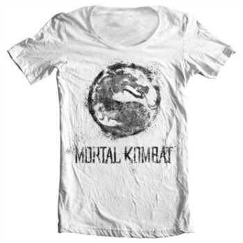 Mortal Kombat Dragon T-shirt collo largo