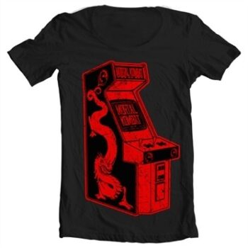 Mortal Kombat Arcade T-shirt collo largo