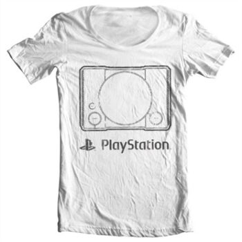 Playstation Console T-shirt collo largo