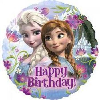 Palloncino Happy Birthday Disney Frozen