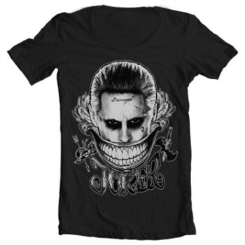 Joker - Damaged T-shirt collo largo