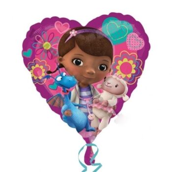 Palloncino cuore Dottoressa Peluche