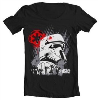 Rogue One Shore Trooper T-shirt collo largo