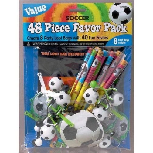 Confezione party favour Calcio 40pz