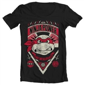 TMNT Ninja Power T-shirt collo largo