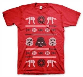 Star Wars AT-AT X-Mas Knit T-Shirt