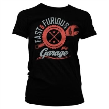 Fast & Furious Garage T-shirt donna