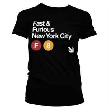 Fast & Furious NYC T-shirt donna