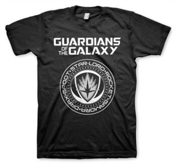 Guardians Of The Galaxy Shield T-Shirt L