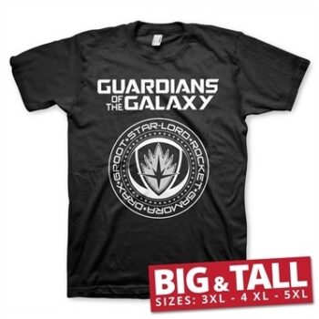 Guardians Of The Galaxy Shield Big & Tall T-Shirt 3XL