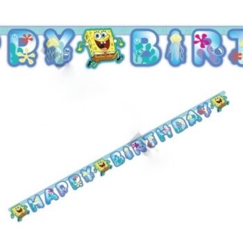 Festone Happy Birthday Spongebob
