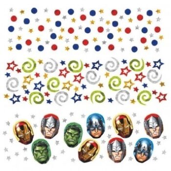 Coriandoli in cartoncino sagomato Marvel Avengers