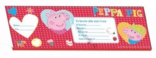 Carnet Inviti Festa Peppa Pig