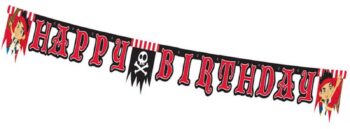 Festone Happy BirthdayJake e i Pirati