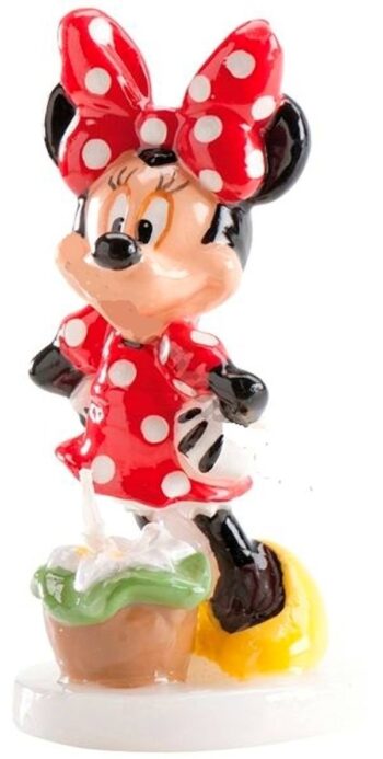 Candelina per torta Minnie