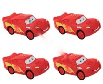 Set 4 decorazioni zucchero Disney Cars