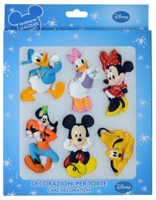 Decorazioni per torta Disney 6pz