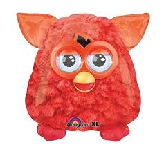 Palloncino sagomato Furby rosso