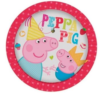 Piatti dessert per festa Peppa Pig e George, new design!