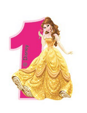 Candelina Num 1 Principesse Disney - Belle -