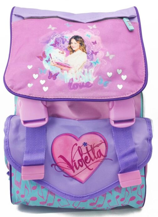 Zaino elementari estensibile Violetta Disney