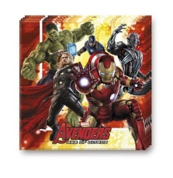 Avengers 2 Age of Ultron - Confezione 20 tovaglioli