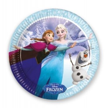 Piatti festa 23 cm Disney Frozen Ice Skating