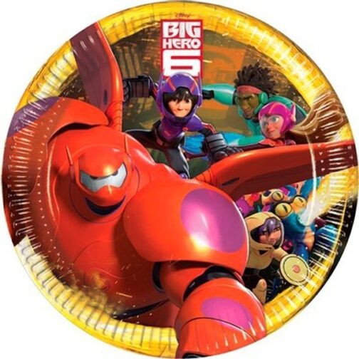 Piatti festa a tema Big Hero 6