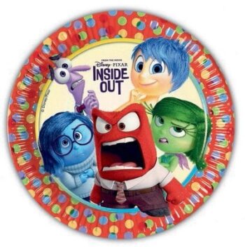 Inside Out - Confezione 8 Piatti 23 cm