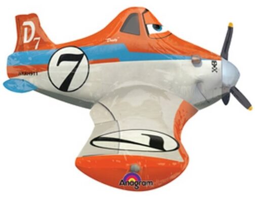 Maxi palloncino ad elio sagomato Dusty Disney Planes