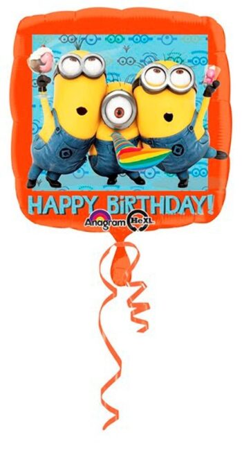 Palloncino Happy Birthday Minions