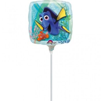 Palloncino in mylar mini shape Dory e Nemo