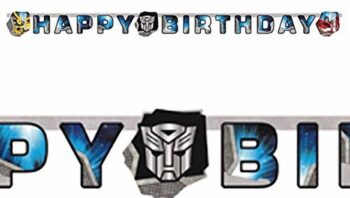 Festone Happy Birthday Transformers