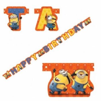 Festone Happy Birthday Minions Cattivissimo Me